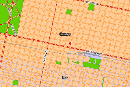Mapa Rosario